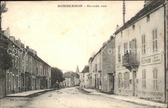 Sombernon Grande rue