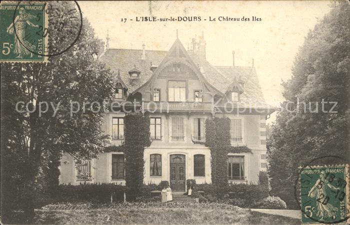 L Isle-sur-le-Doubs Le Chateau des Iles