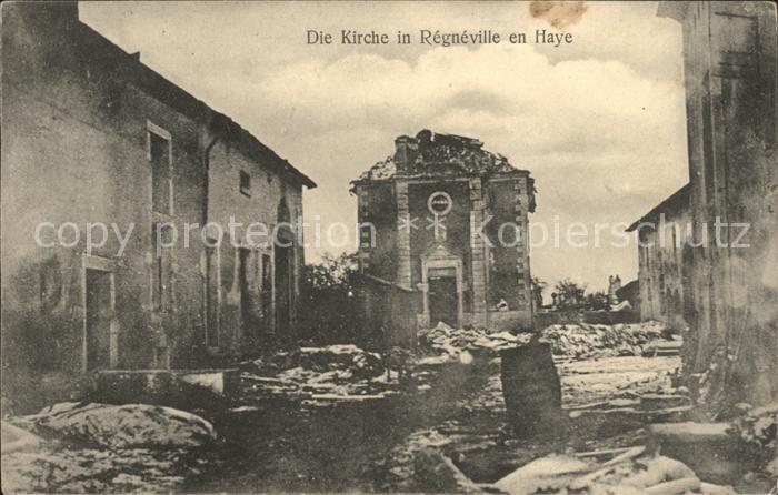 Regneville-sur-Mer Die Kirche Haye
