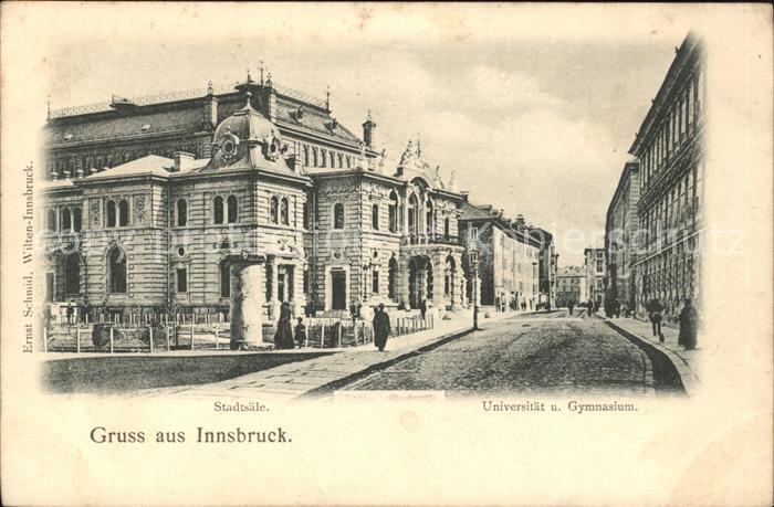 Innsbruck Stadtsaele Universitaet Gymnasium