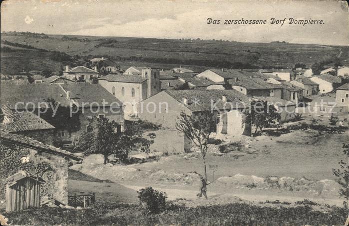 Dompierre-sur-Authie Das zerschossene Dorf