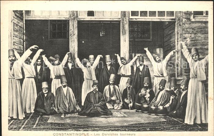 Constantinople Les Derviches tourneurs