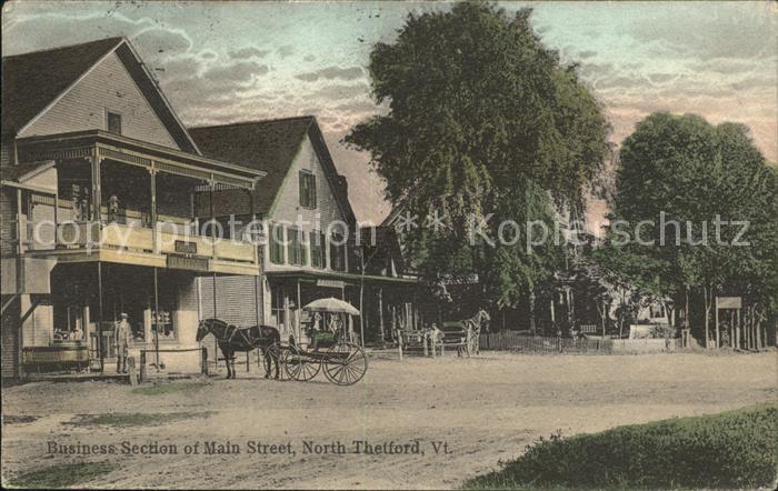 North Thetford Business Section on Main Street
