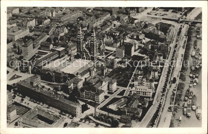 Szeged Fliegeraufnahme Hongrie