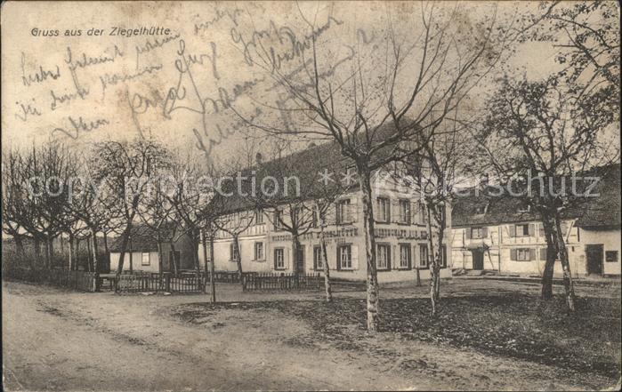 Marienthal Elsass Ziegelhütte