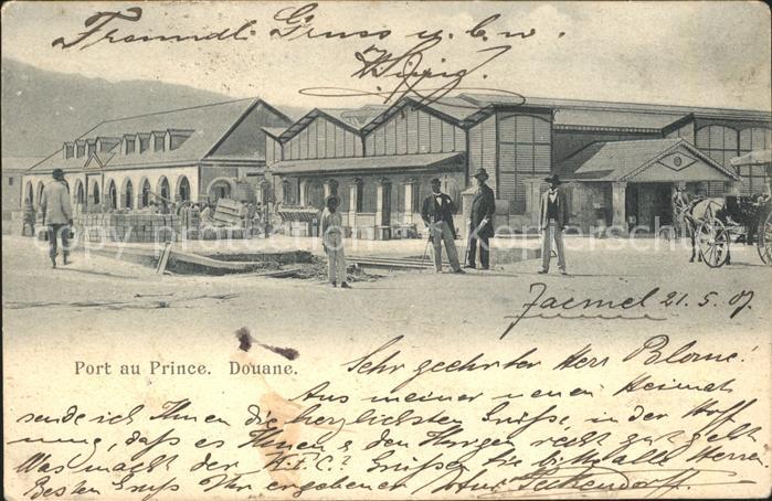 PORT-AU-PRINCE Douane