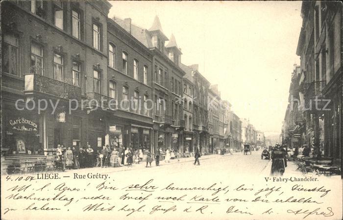 Liege Luettich Rue Gretry
