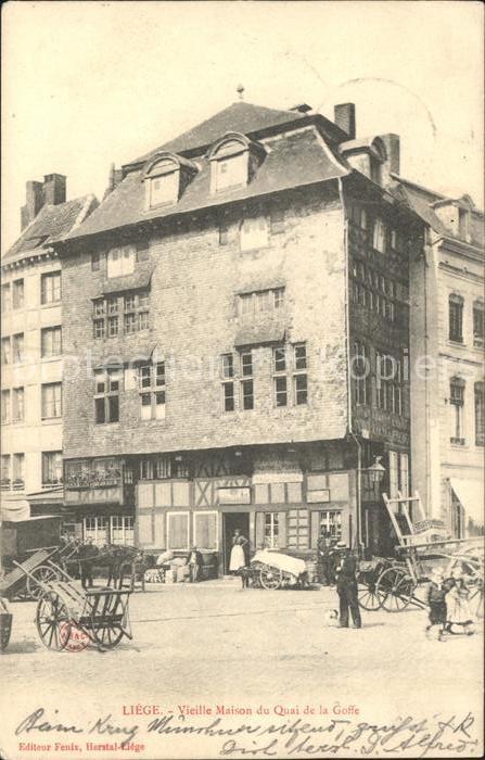 Liege Luettich Vieille Maison du Quai de la Goffe