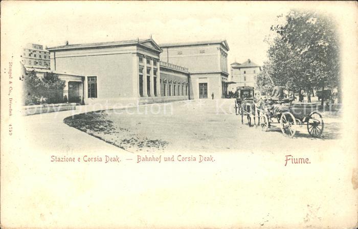 Fiume Rijeka Stazione e Corsia Deak