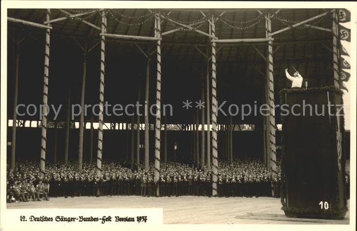 Breslau Niederschlesien Saengerfest NZ3