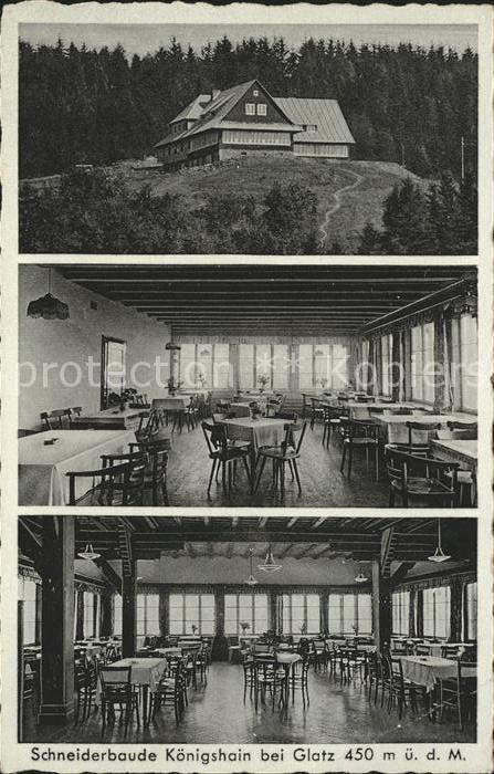 Glatz Niederschlesien Schneiderbaude Koenigshain