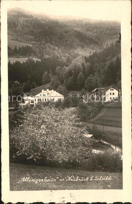Neubruck Scheibbs Allingerhaus