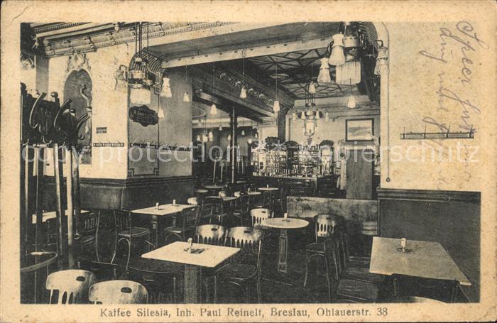 Breslau Niederschlesien Kaffe Silesia Paul Reinelt