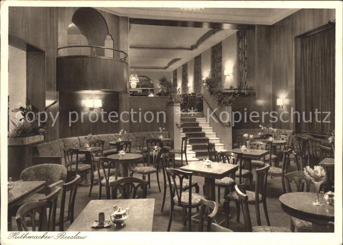 Breslau Niederschlesien Huthmacher Gross-Konditorei