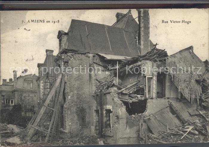 Amiens Rue Victor-Hugo Ruine
