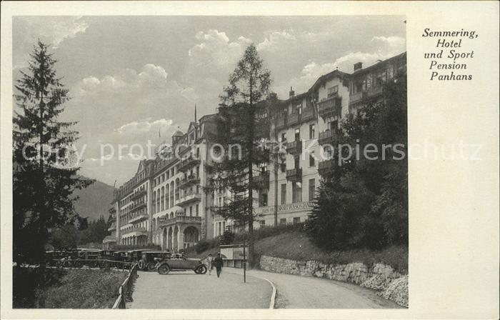 Semmering Niederoesterreich Hotel und Sport Pension Panhans
