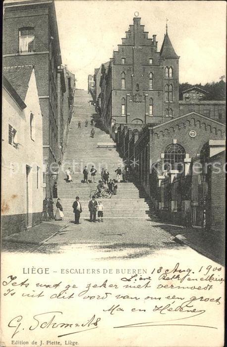 Liege Luettich Escaliers de Bueren