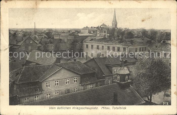 Mitau Vom östlichen Kriegsschuplatz