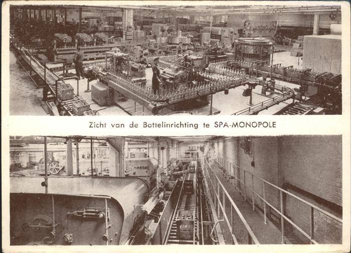 Spa Liege Zicht van de Bottelinrichting te Monopo