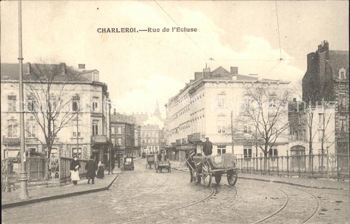 Charleroi Wallonie Rue de l' Ecluse