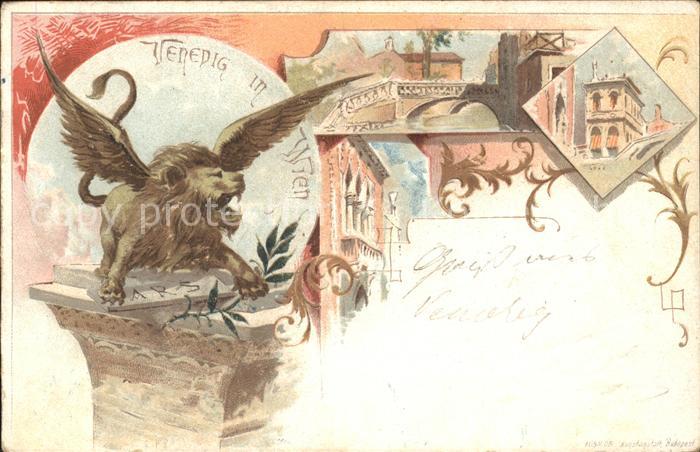 WIEN AT Venedig Litho