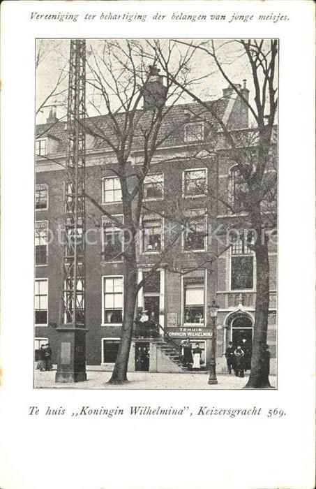 Amsterdam Niederlande Haus Koningin Wilhelmina Keizersgracht 569