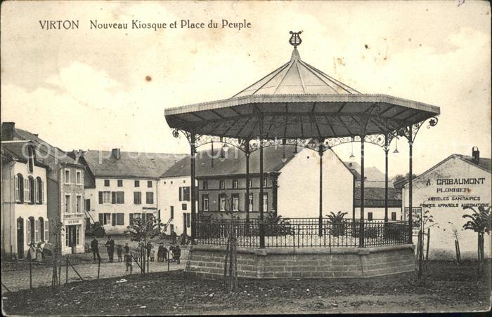 Virton Liege Nouveau Kiosque et Place du Peuple