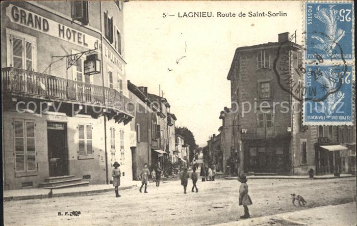 Lagnieu Route de Saint-Sorlin