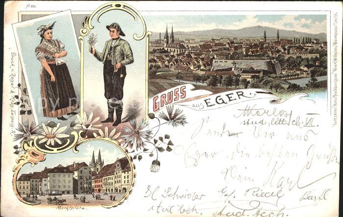 Eger Cheb Tschechien Marktplatz