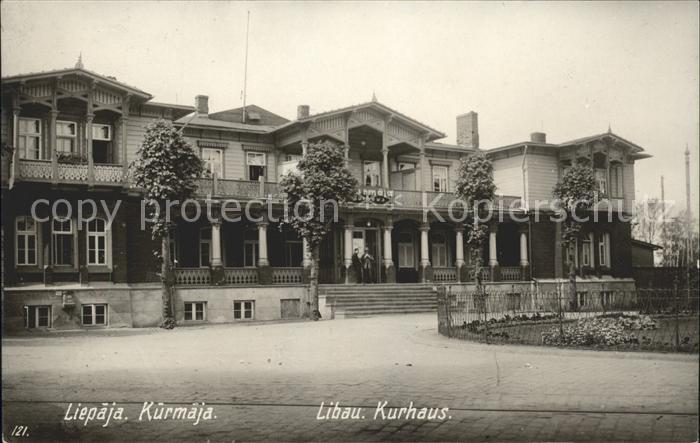 Liepaja Kurmaja Libau Kurhaus