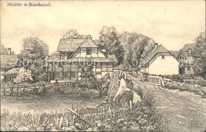 Kurland Muehle Bay. Landwehr.inf. Regt. 5 10. Kompagnie