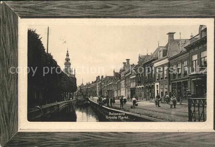 Bolsward Boalsert Groote Markt