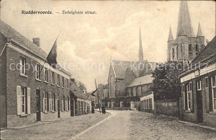 Ruddervoorde Zedelghem straat