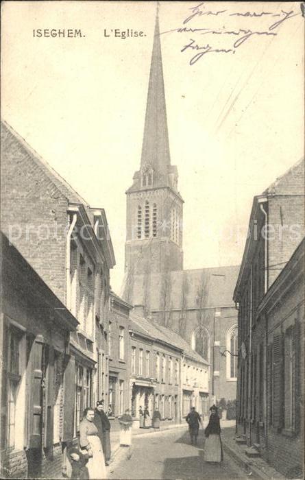 Iseghem Flandre L' Eglise