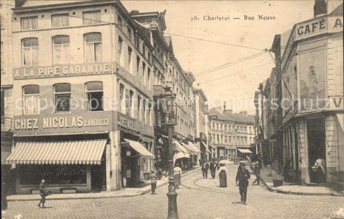 Charleroi Wallonie Rue Neuve