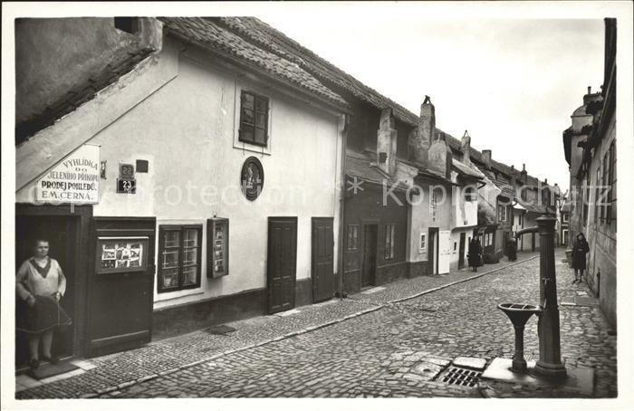 Prag Prahy Prague Zlata ulicka Die goldene Gasse