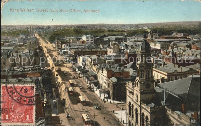 Adelaide King William from Post Offece