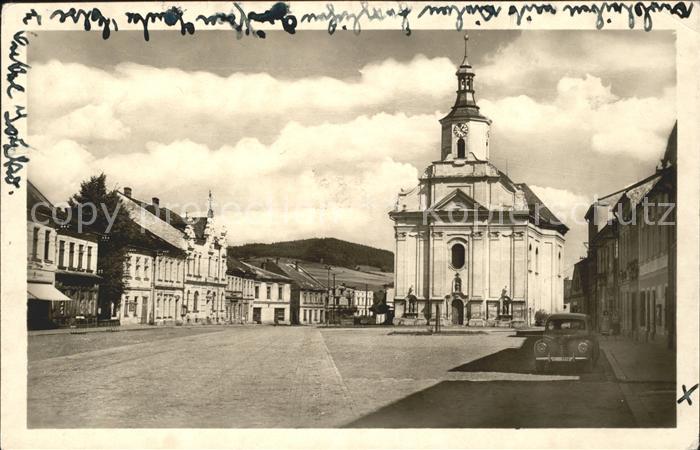 Albrechtice Lanskrouna Krnova Namesti Kirche