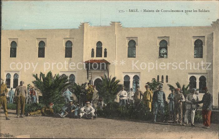 Sale Maroc Maison de Convalescence pour les Soldats