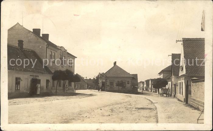 Sezemice Sezemitz Dorfstrasse