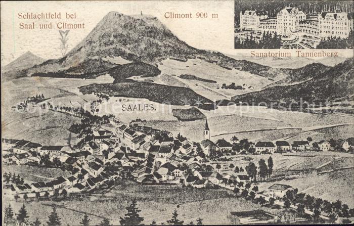 Saal Elsass Schlachtfeld bei Saal und Climont Sanat