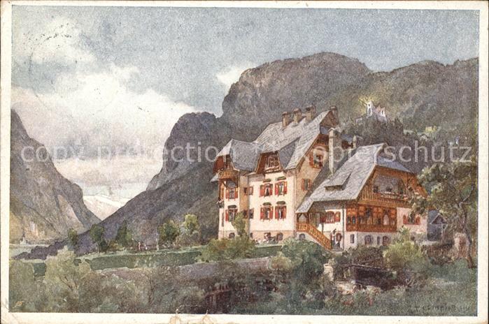 Oberdrauburg Kaernten Kuenstlerkarte Erholungsheim