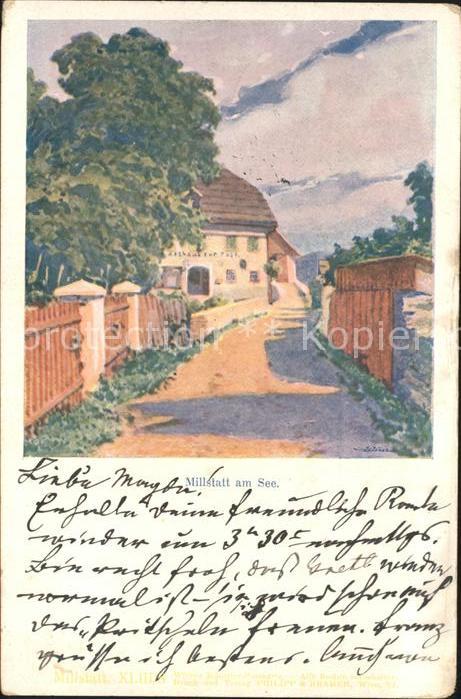 Millstatt Millstaettersee am See