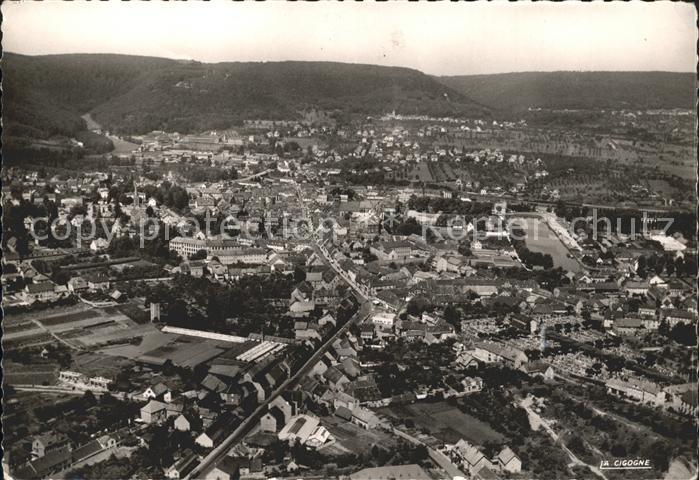 Saverne Bas Rhin Alsace Fliegeraufnahme