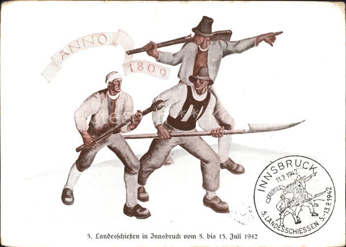 Innsbruck Wandfresko von Sepp Ringer am Landeshauptschiesstand