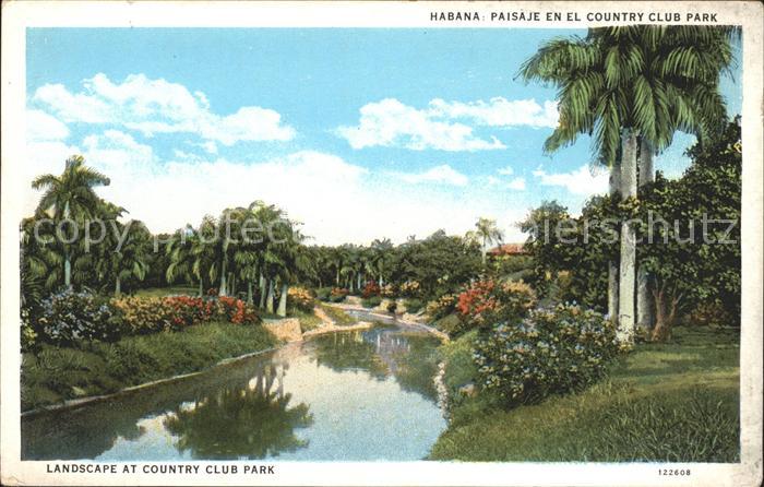 Habana Havana Paisaje en el Country Club Park
