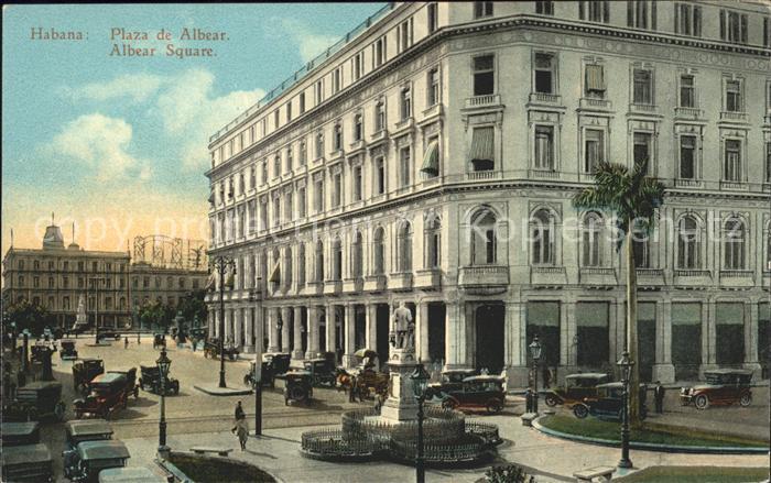 Habana Havana Plaza de Albear Monumento