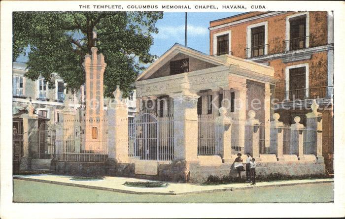 Havana Habana The Templete Columbus Memorial Chapel