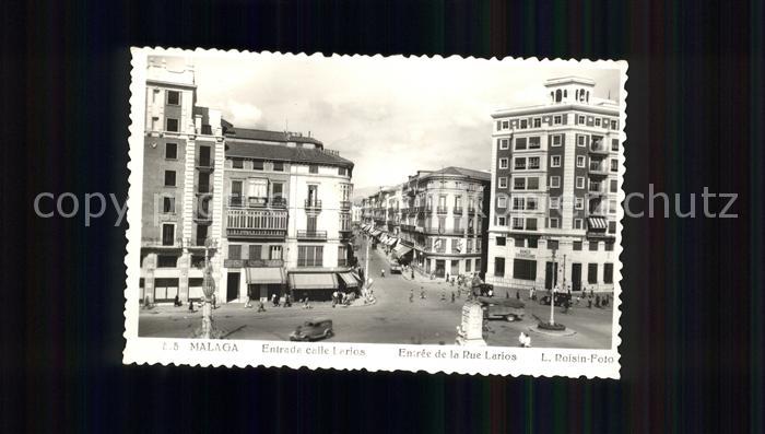 Malaga Andalucia Entrada Calle Larios