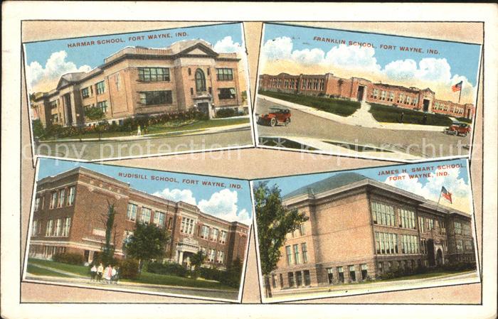 Fort Wayne Harmar School Franklin School James H. Smart School Rudisill School